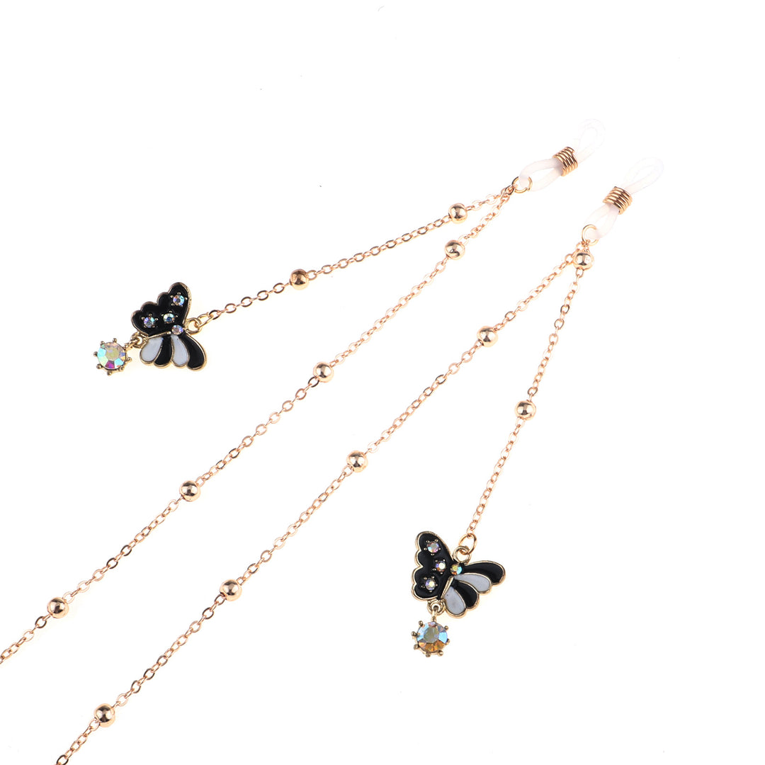 Decorative Butterfly Eyewear Chain Bowlift