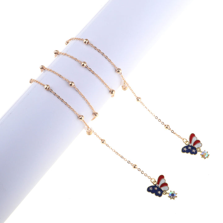 Decorative Butterfly Eyewear Chain Bowlift