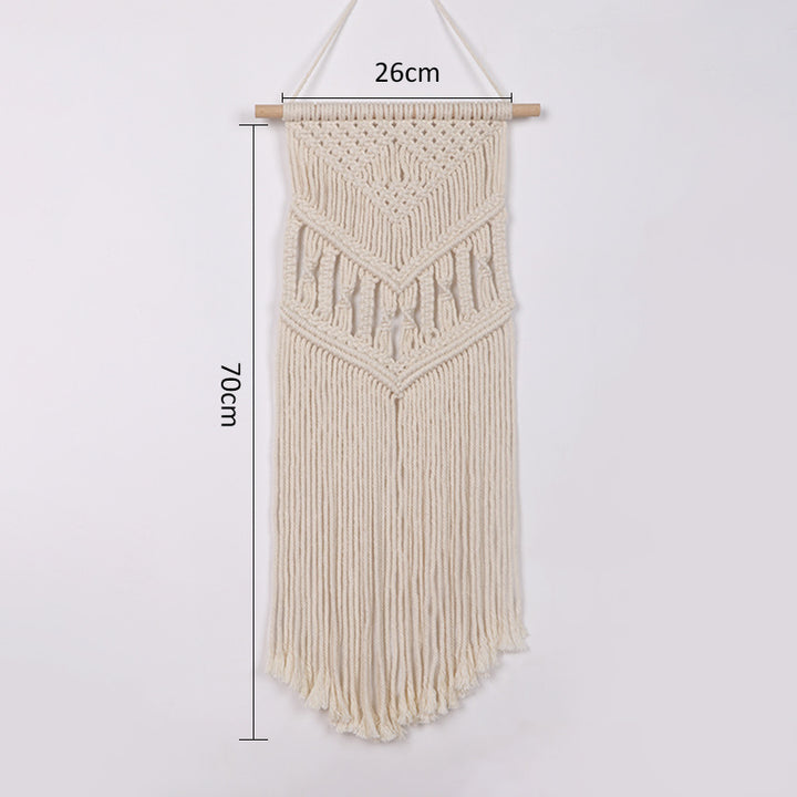 Macrame Wall Hanging with Artistic Patterns Bowlift