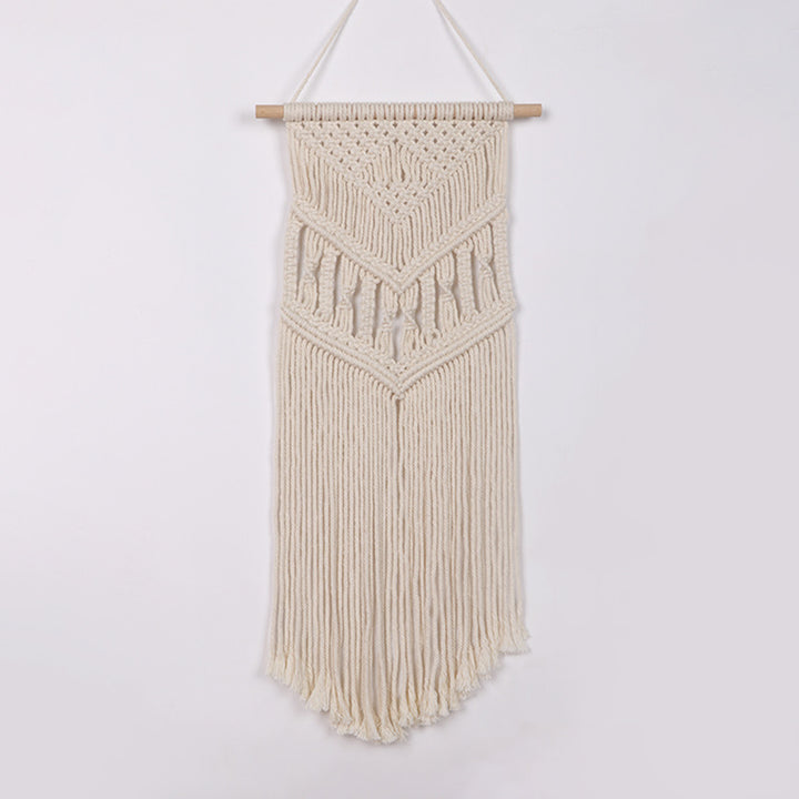 Macrame Wall Hanging with Artistic Patterns Bowlift