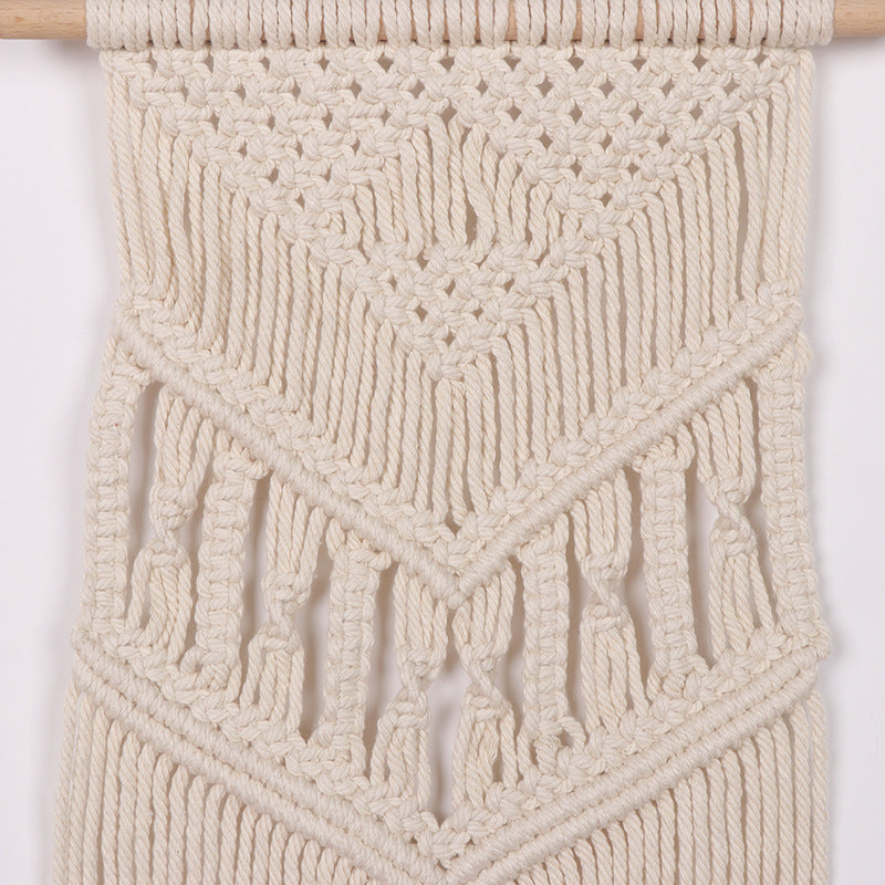 Macrame Wall Hanging with Artistic Patterns Bowlift