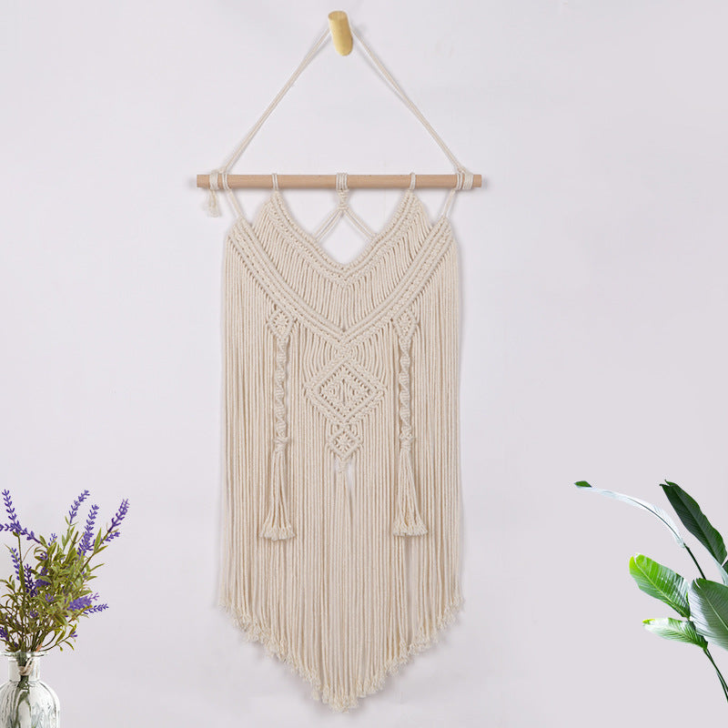 Hand-knotted wall hanging Bowlift