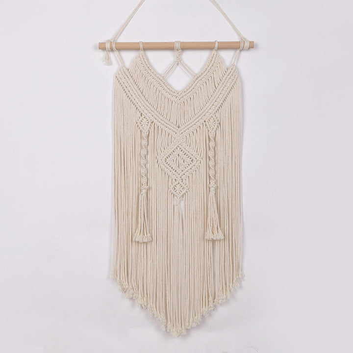 Hand-knotted wall hanging Bowlift