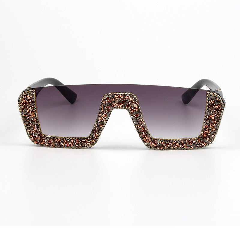 Ladies elegant glitter sunglasses with striking frame Bowlift