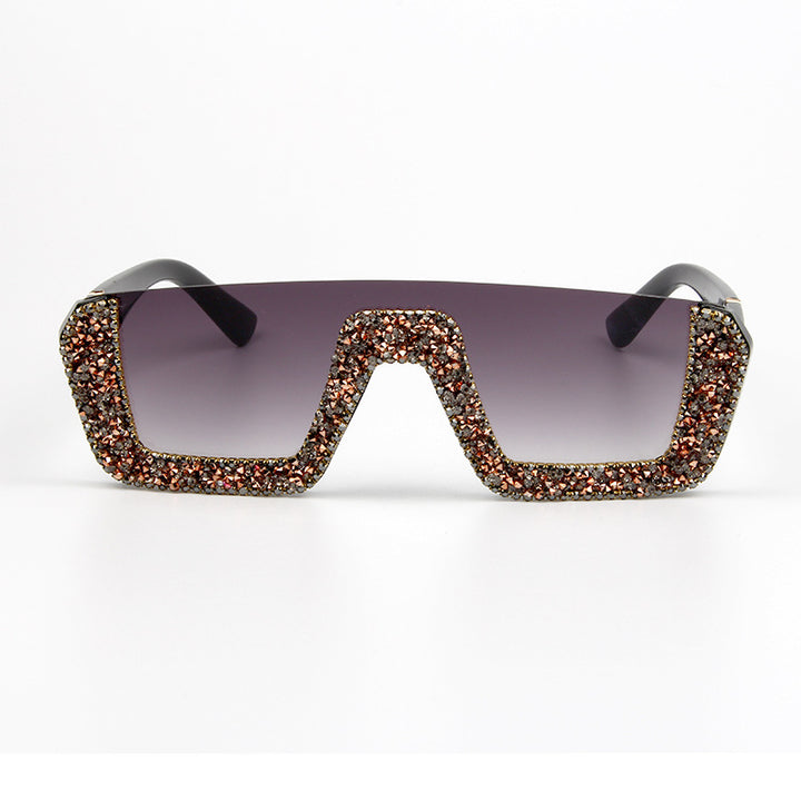 Ladies elegant glitter sunglasses with striking frame Bowlift