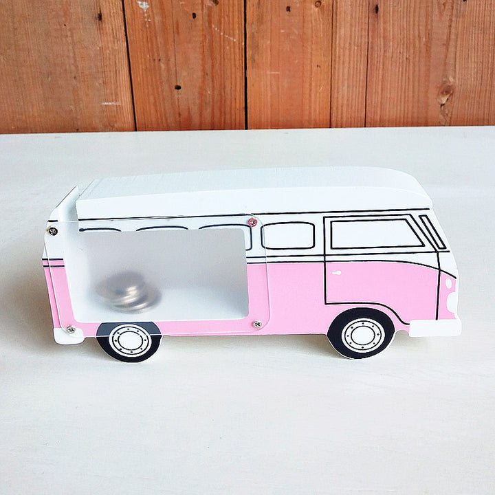 Vintage Bus-Shape Piggy Bank