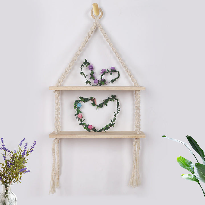 Macrame Hanging Shelf Bowlift
