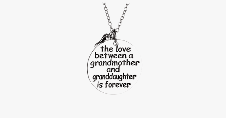 BowLift | The love between a grandmother and granddaughter is forever necklace