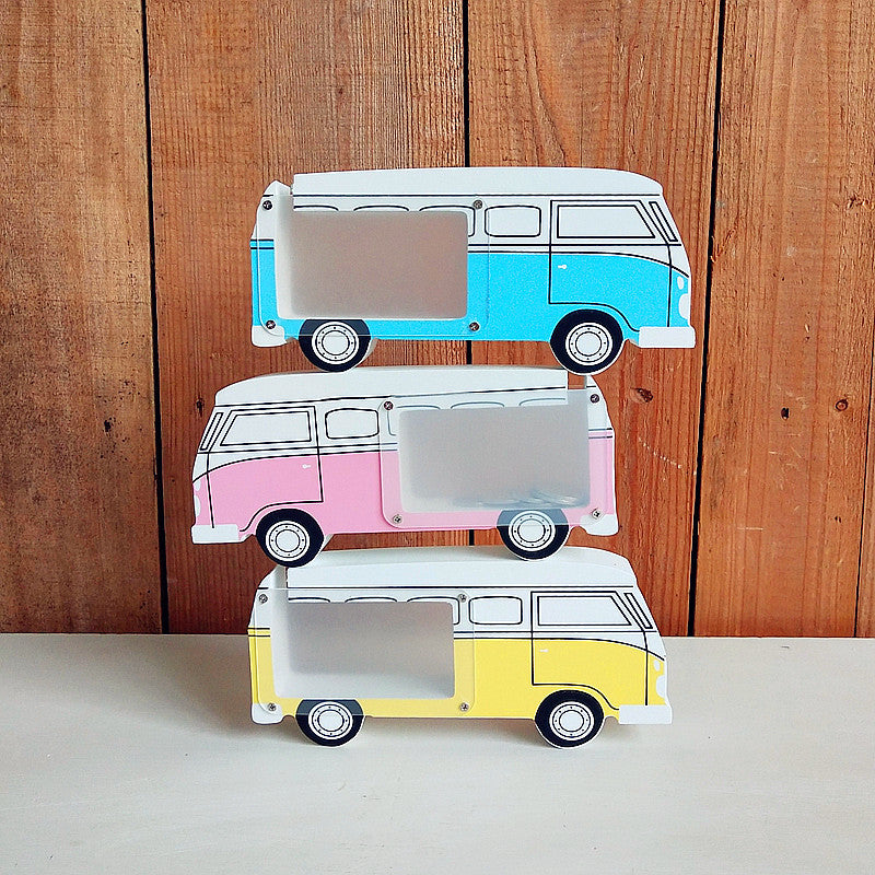 Vintage Bus-Shape Piggy Bank