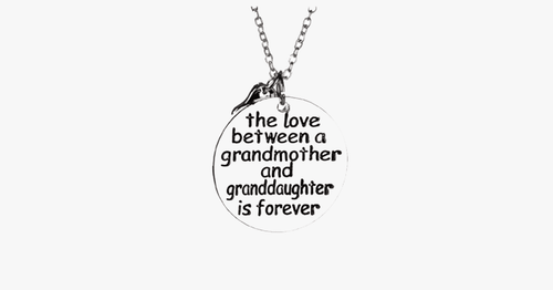 BowLift | The love between a grandmother and granddaughter is forever necklace