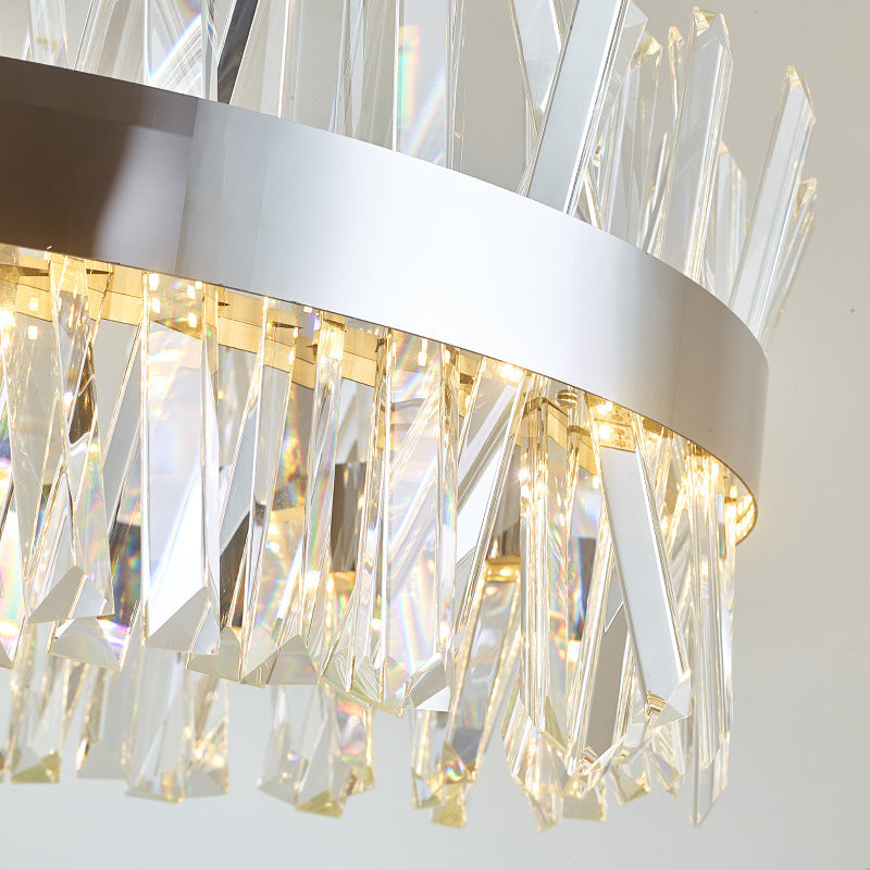 Elegant Crystal Ensemble Chandelier