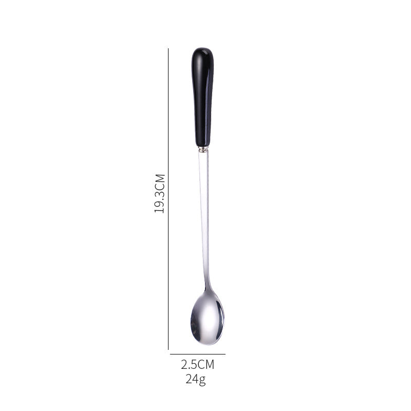 Ergonomic teaspoon with non-slip handle Bowlift