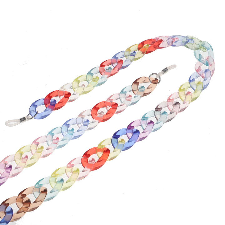 Vibrant Acrylic Eyewear Chain Bowlift