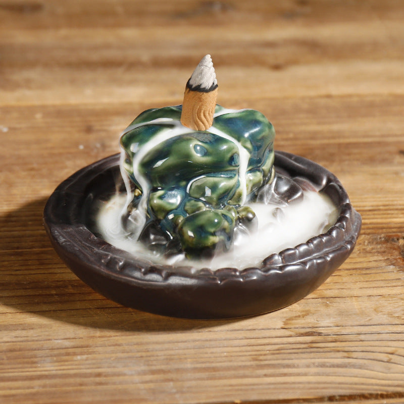 Decorative Mountain Stream Incense Fountain