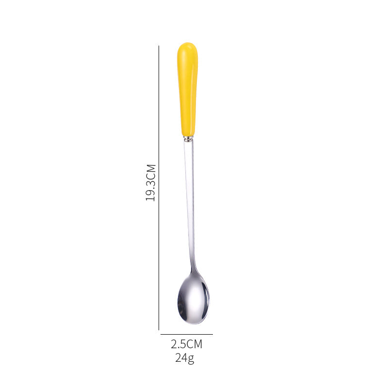 Ergonomic teaspoon with non-slip handle Bowlift