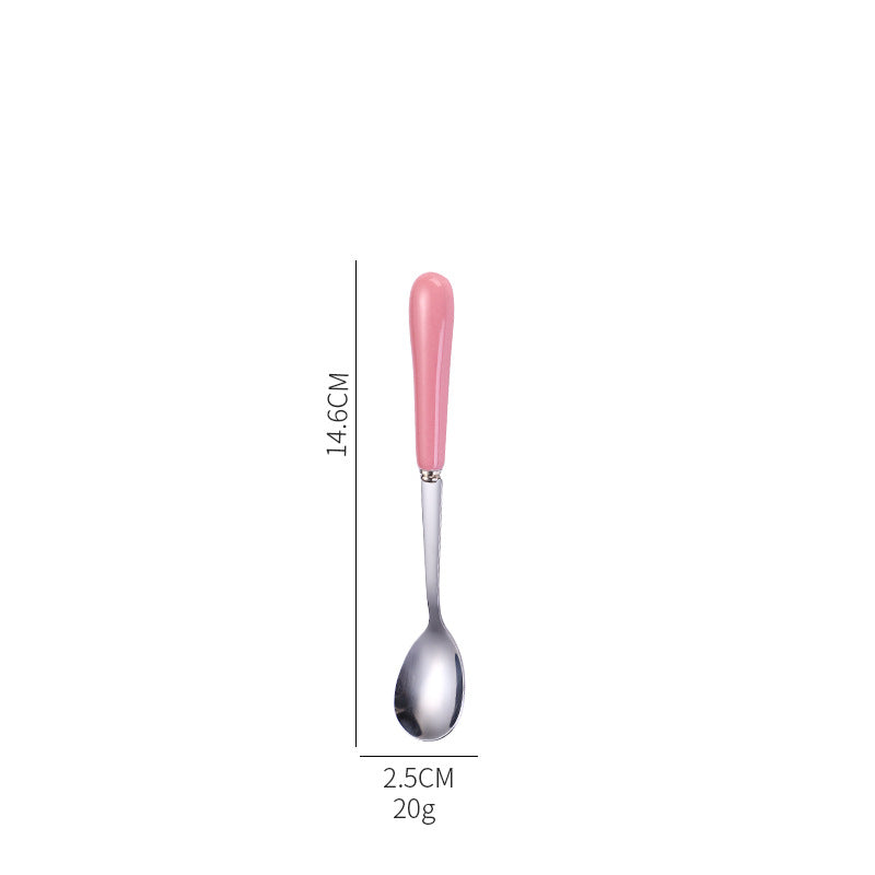 Ergonomic teaspoon with non-slip handle Bowlift