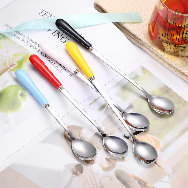 Ergonomic teaspoon with non-slip handle Bowlift