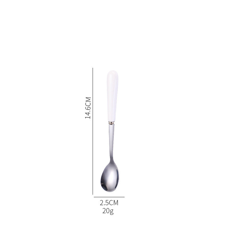 Ergonomic teaspoon with non-slip handle Bowlift