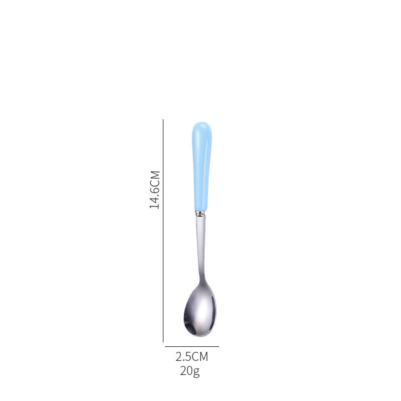 Ergonomic teaspoon with non-slip handle Bowlift
