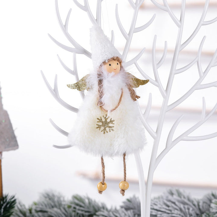 BowLift | Plush girl doll Christmas tree pendant