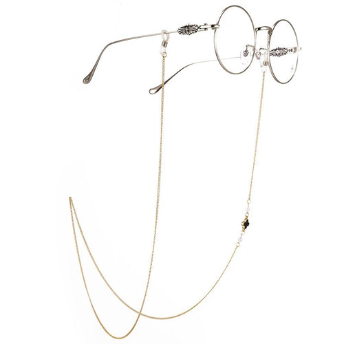 Elegant Layered Eyewear Chain Bowlift