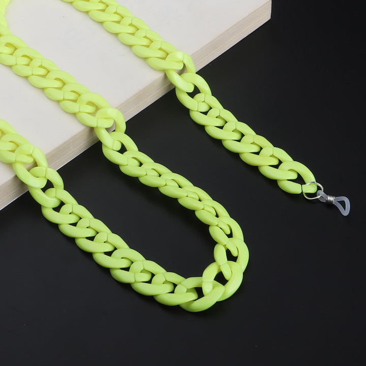 Colorful Oversized Acrylic Eyewear Chain Bowlift
