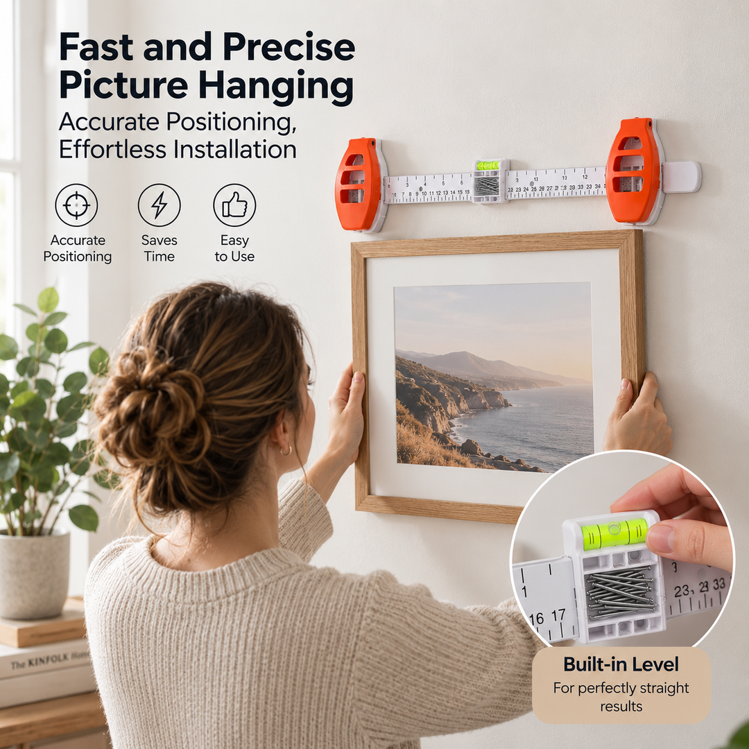BowLift | 3-in-1 Picture Hanging & Leveling Tool