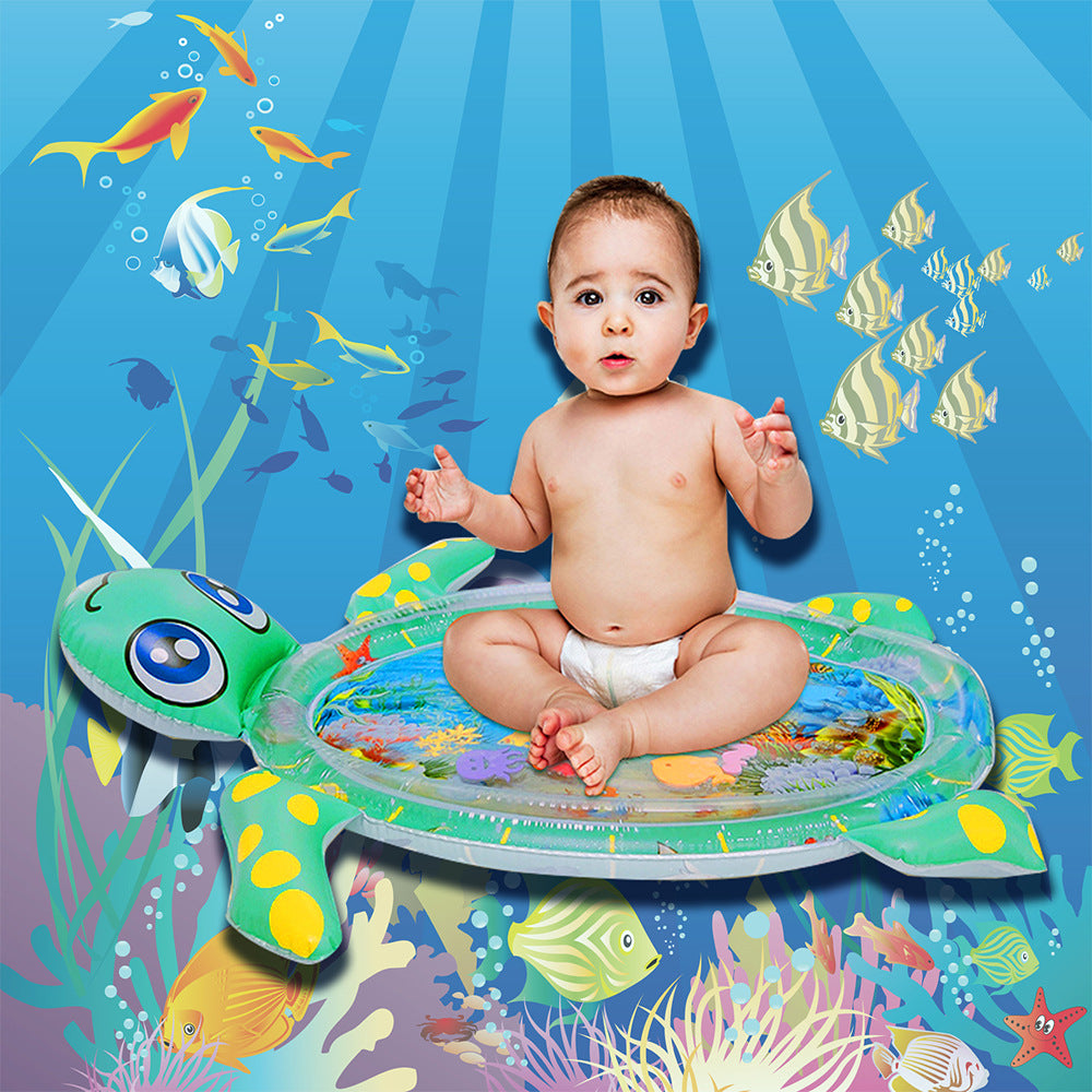 Unisex inflatable playmat with marine motifs Bowlift