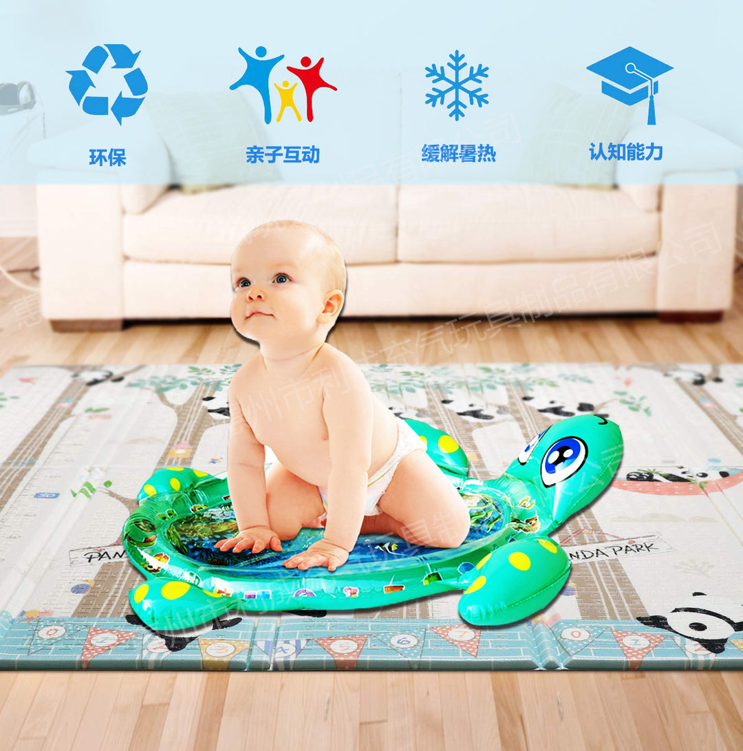Unisex inflatable play mat with marine motifs Bowlift