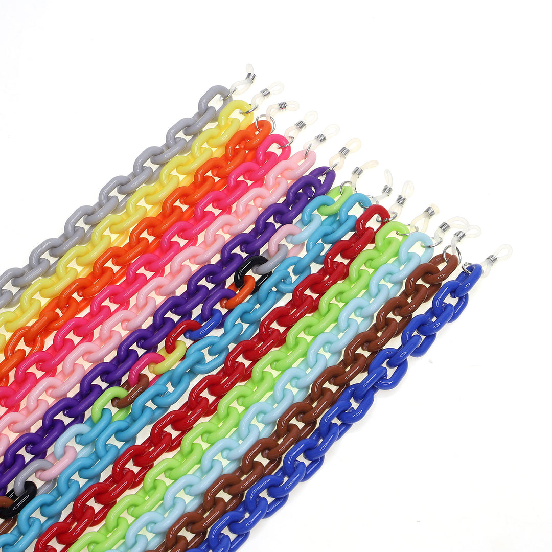 Decorative Acrylic Eyewear Chain Bowlift