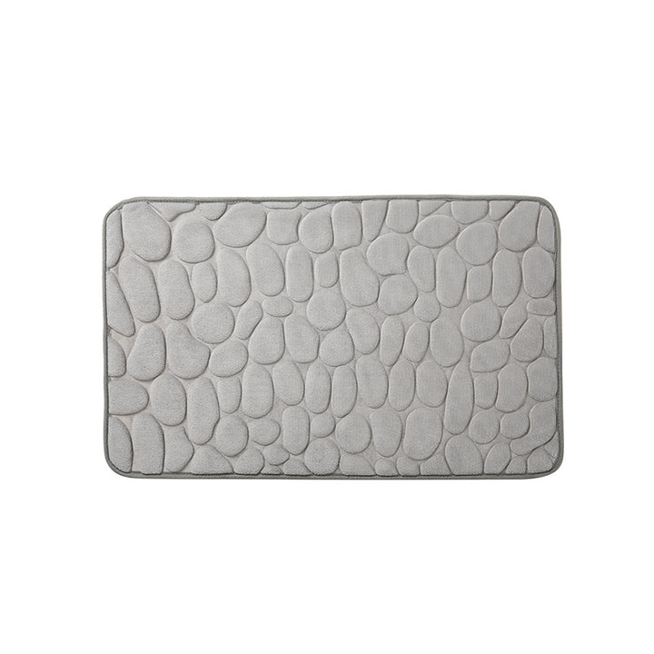 Luxury Soft Pebble Texture Bath Mat Bowlift