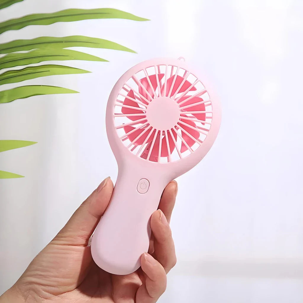 Compact 800mAh Rechargeable Pocket Fan | Bowlift