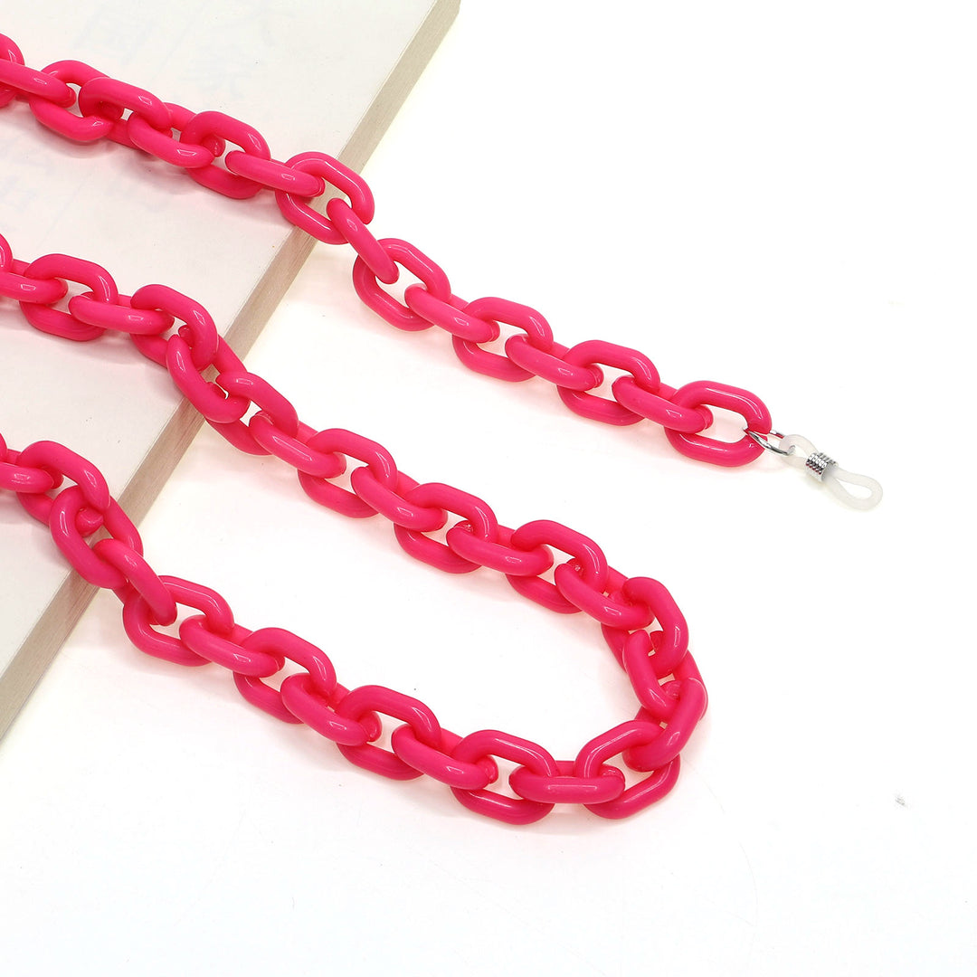 Decorative Acrylic Eyewear Chain Bowlift
