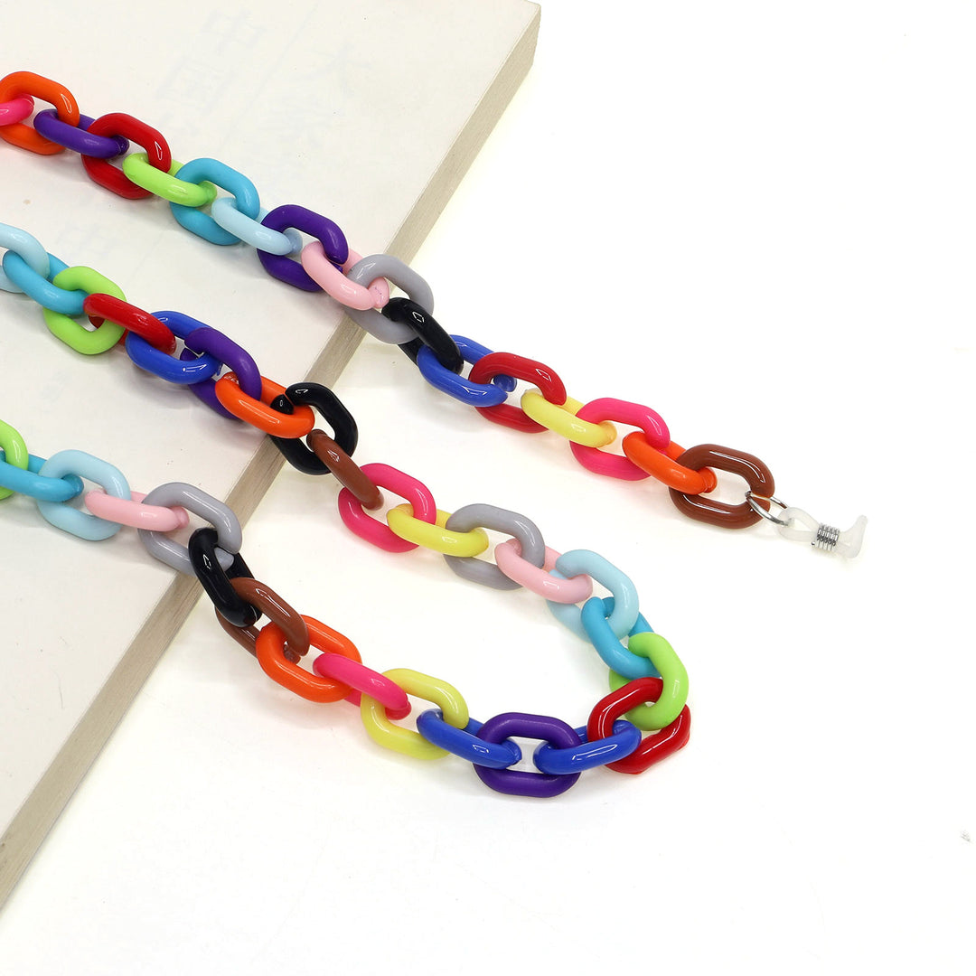 Decorative Acrylic Eyewear Chain Bowlift
