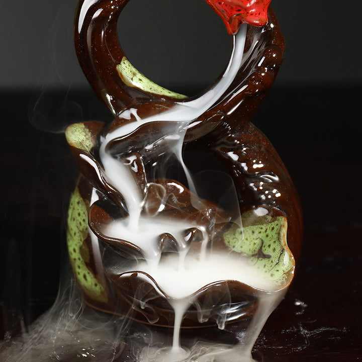 Artistic Fish-Themed Incense Burne