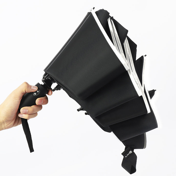 Women's automatic umbrella with secure opening mechanism Bowlift