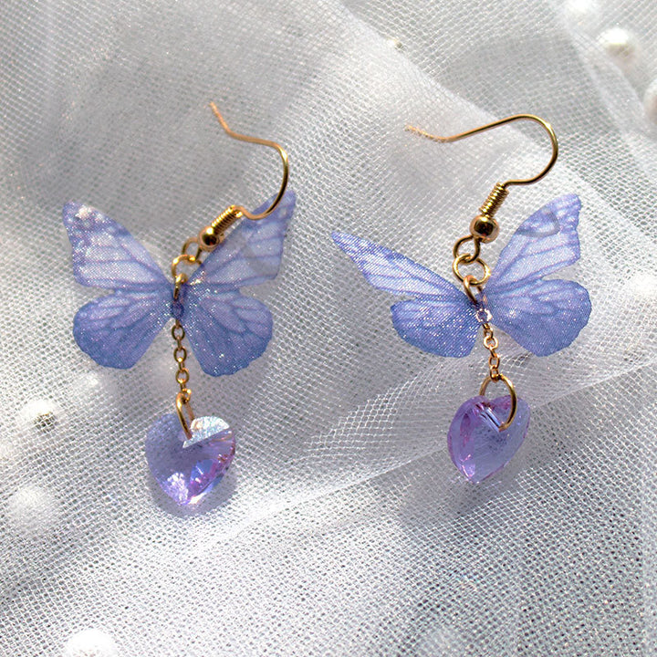Artistic Butterfly Dangle Earrings Bowlift