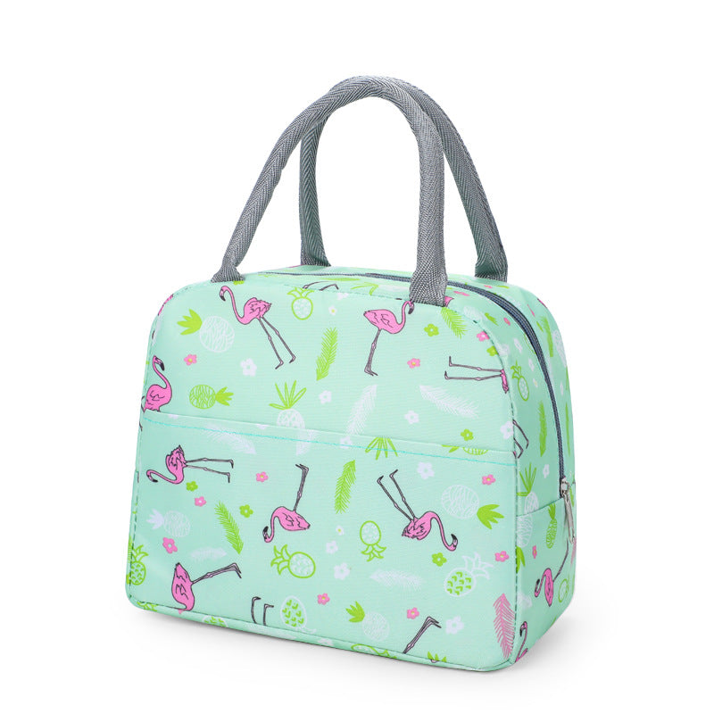 Stylish Floral Insulated Lunch Bag