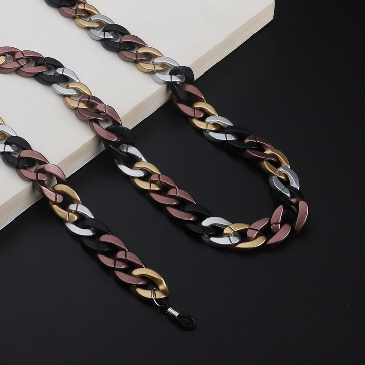 Stylish Oversized Eyewear Chain Bowlift