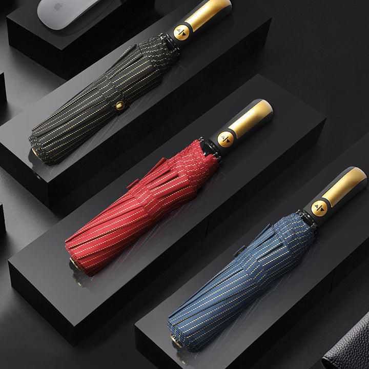 Women's automatic umbrella with stylish details Bowlift