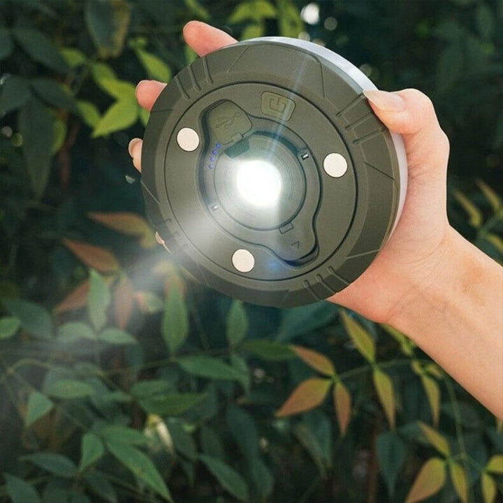 Camping lamp with 10m RGB light chain — Your magical light source for unforgettable outdoor experiences | Bowlift