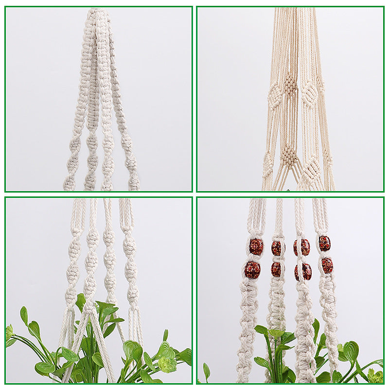 Hanging Macrame Plant Holder Bowlift