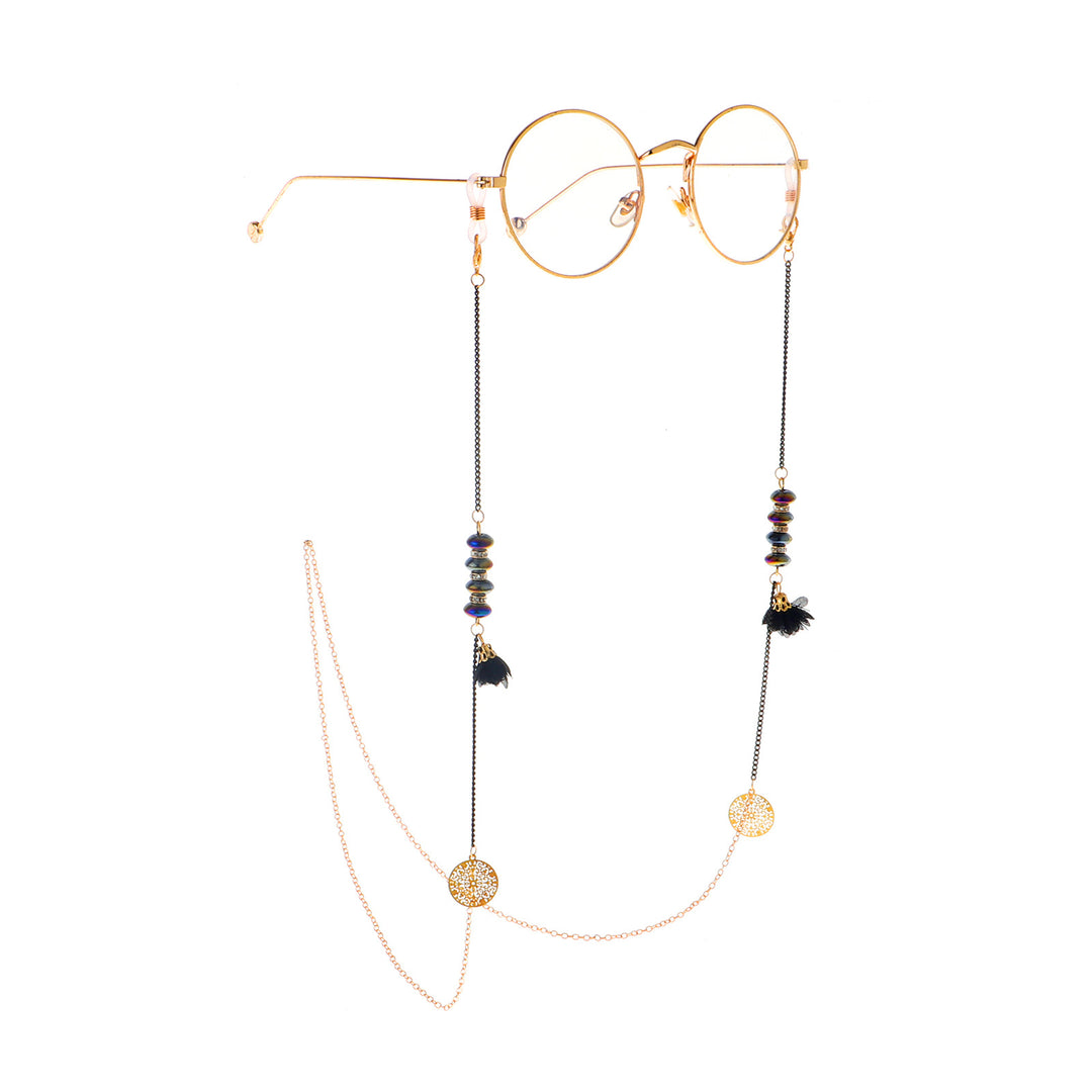 Fashionable Beaded Eyewear Holder Bowlift