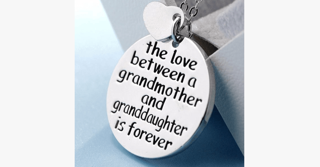 BowLift | The love between a grandmother and granddaughter is forever necklace