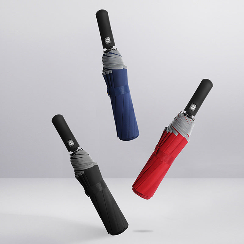 Women's automatic folding umbrella with windproof technology Bowlift