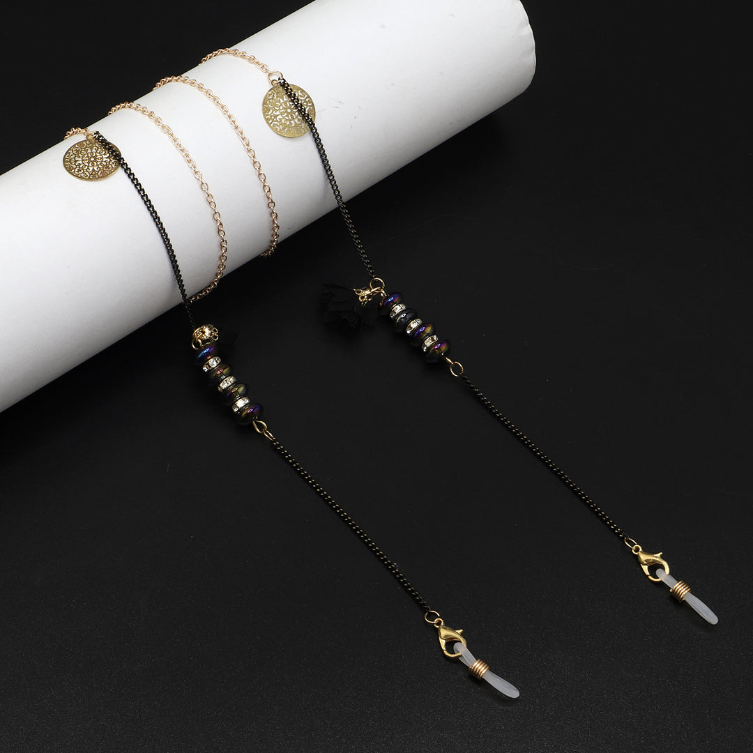 Fashionable Beaded Eyewear Holder Bowlift