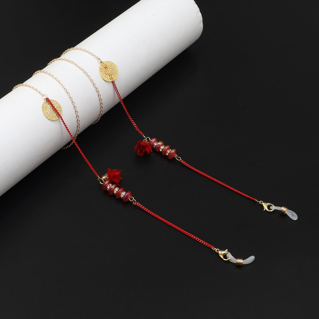 Fashionable Beaded Eyewear Holder Bowlift