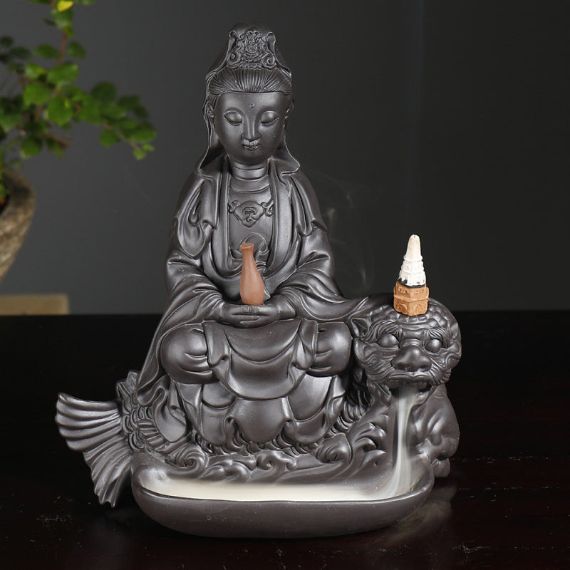 Artistic Buddha Statue Incense Burner