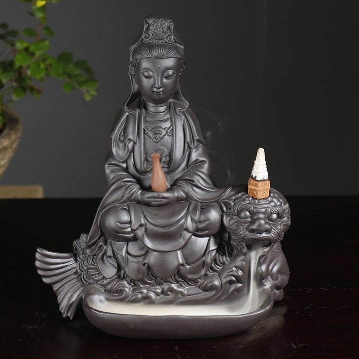 Artistic Buddha Statue Incense Burner