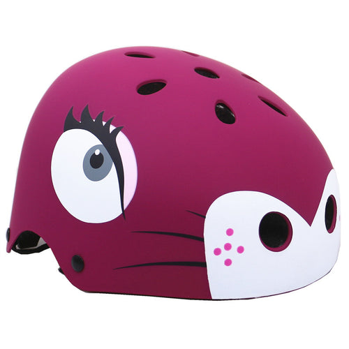 Children's Fun Cat-Themed Safety Helmet Bowlift